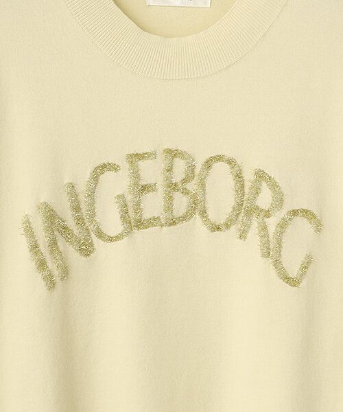 INGEBORG / インゲボルグ ニット・セーター | ロゴ入りニットセーター | 詳細2