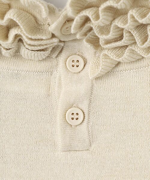 INGEBORG / インゲボルグ ニット・セーター | フリルハイネックセーター | 詳細2