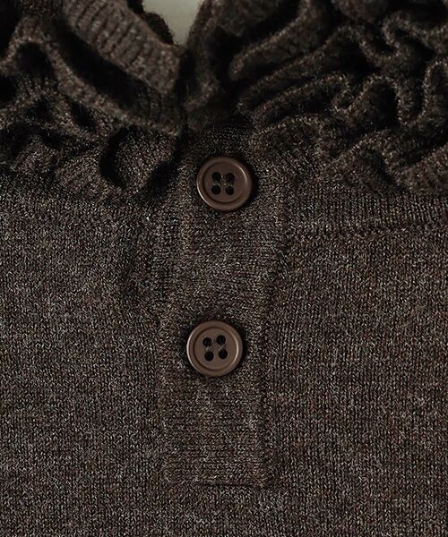INGEBORG / インゲボルグ ニット・セーター | フリルハイネックセーター | 詳細4
