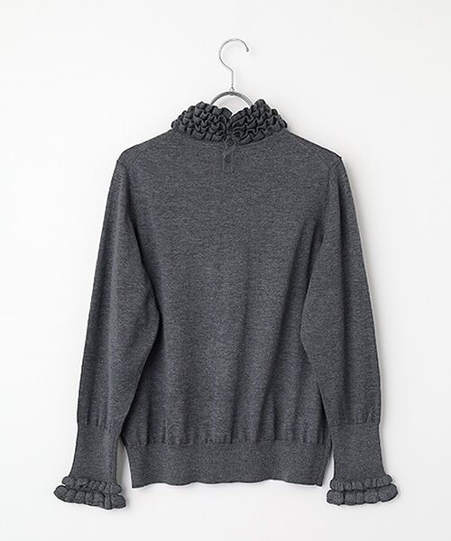 INGEBORG / インゲボルグ ニット・セーター | フリルハイネックセーター | 詳細6