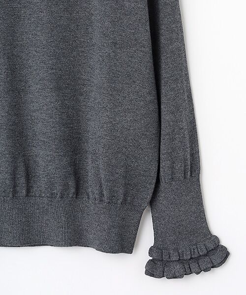 INGEBORG / インゲボルグ ニット・セーター | フリルハイネックセーター | 詳細8