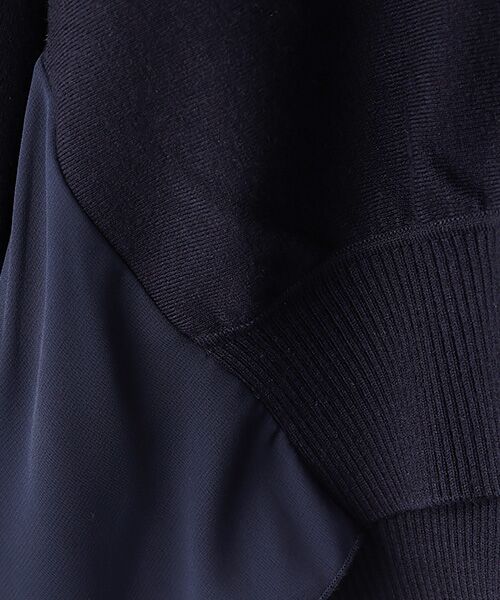 INGEBORG / インゲボルグ ニット・セーター | シフォン使いタートルネックセーター | 詳細2