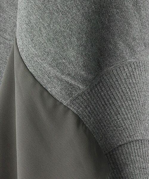 INGEBORG / インゲボルグ ニット・セーター | シフォン使いタートルネックセーター | 詳細7