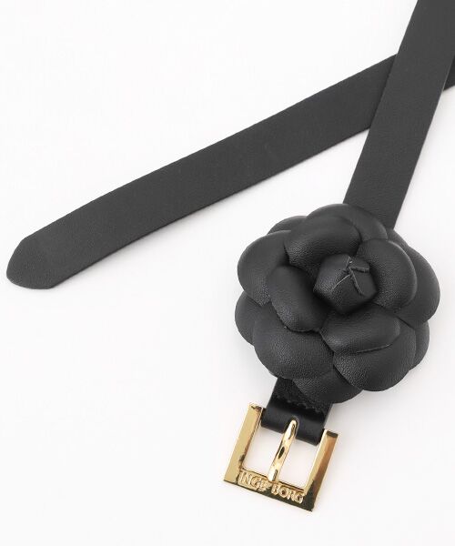 INGEBORG / インゲボルグ ベルト・サスペンダー | コサージュ付きロングベルト | 詳細7