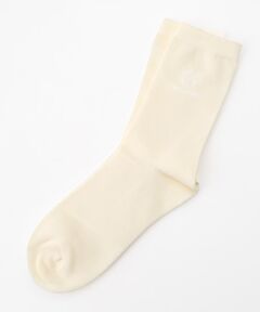 INGEBORG / インゲボルグ ソックス | ロゴ＆カメリア入りソックス