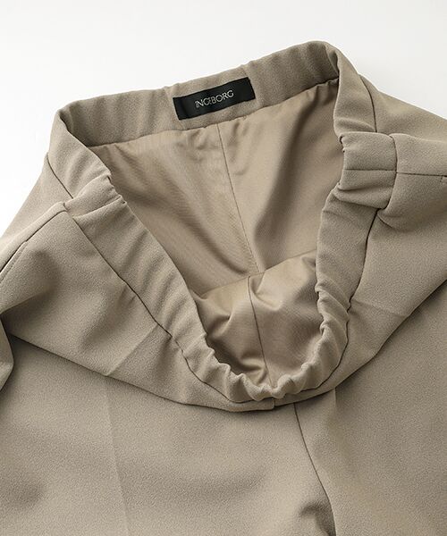 INGEBORG / インゲボルグ その他パンツ | ロゴ刺繍入りワイドパンツ | 詳細6