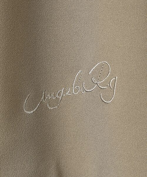 INGEBORG / インゲボルグ その他パンツ | ロゴ刺繍入りワイドパンツ | 詳細7