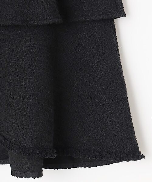 INGEBORG / インゲボルグ カットソー | ジャージーツイードフリルベスト | 詳細3