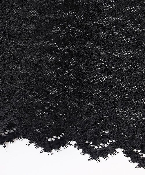 INGEBORG / インゲボルグ カットソー | ストレッチレースモックネックインナー | 詳細4