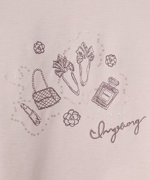 INGEBORG / インゲボルグ カットソー | ドットコスメワンポイントpt.カットソー | 詳細7