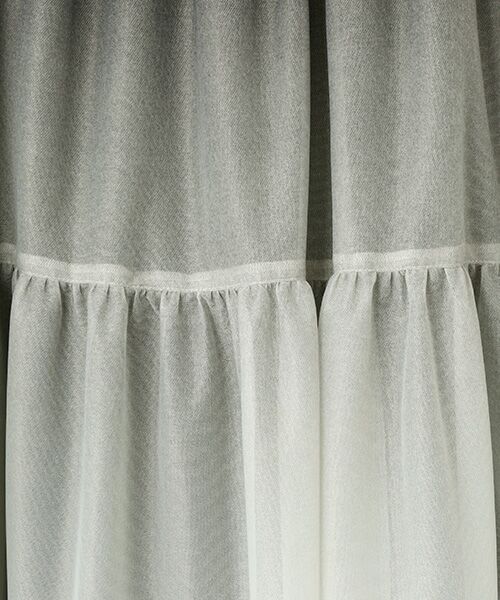 INGEBORG / インゲボルグ ロング・マキシ丈スカート | グラデーションデニムpt.ティアードスカート | 詳細5