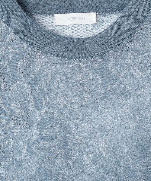 INGEBORG / インゲボルグ シャツ・ブラウス | バラ柄レース編みニット | 詳細7