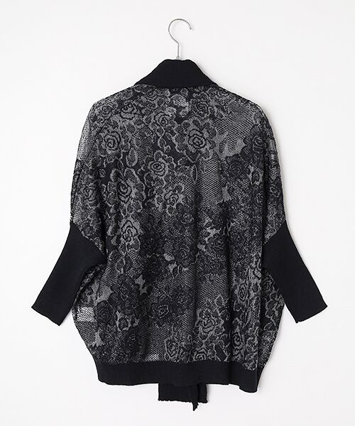 INGEBORG / インゲボルグ カーディガン・ボレロ | バラ柄レース編みニットボレロ | 詳細1