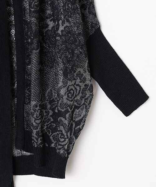 INGEBORG / インゲボルグ カーディガン・ボレロ | バラ柄レース編みニットボレロ | 詳細3