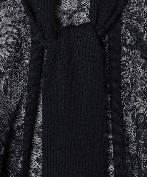INGEBORG / インゲボルグ カーディガン・ボレロ | バラ柄レース編みニットボレロ | 詳細4