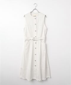 INGEBORG / インゲボルグ ミニ丈・ひざ丈ワンピース | 10ozデニムワンピース