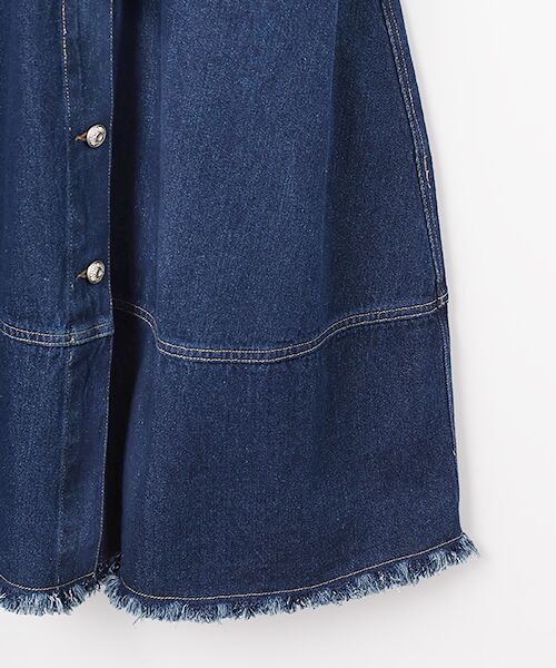 INGEBORG / インゲボルグ ミニ丈・ひざ丈ワンピース | 10ozデニムワンピース | 詳細4