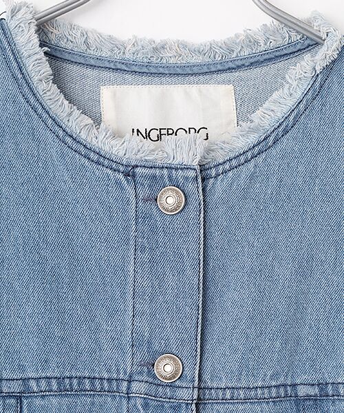 INGEBORG / インゲボルグ ミニ丈・ひざ丈ワンピース | 10ozデニムワンピース | 詳細6