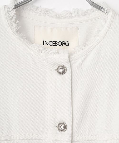 INGEBORG / インゲボルグ ミニ丈・ひざ丈ワンピース | 10ozデニムワンピース | 詳細7