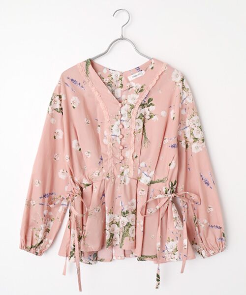 INGEBORG / インゲボルグ シャツ・ブラウス | アネモネpt.ブラウス（ピンク）