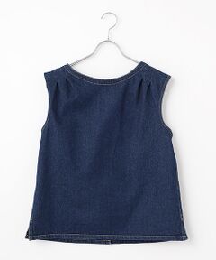 INGEBORG / インゲボルグ シャツ・ブラウス | 10ozデニムノースリーブブラウス