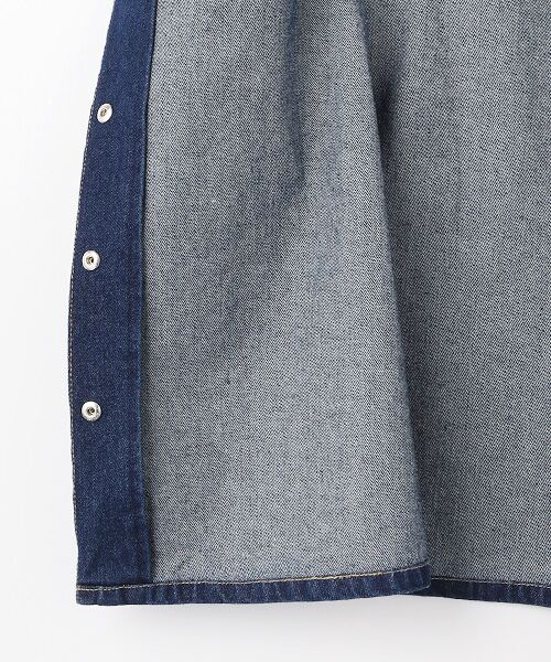 INGEBORG / インゲボルグ シャツ・ブラウス | 10ozデニムノースリーブブラウス | 詳細4