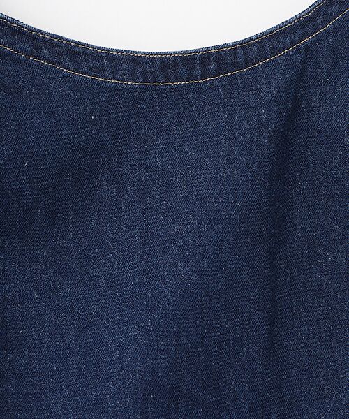 INGEBORG / インゲボルグ シャツ・ブラウス | 10ozデニムノースリーブブラウス | 詳細5