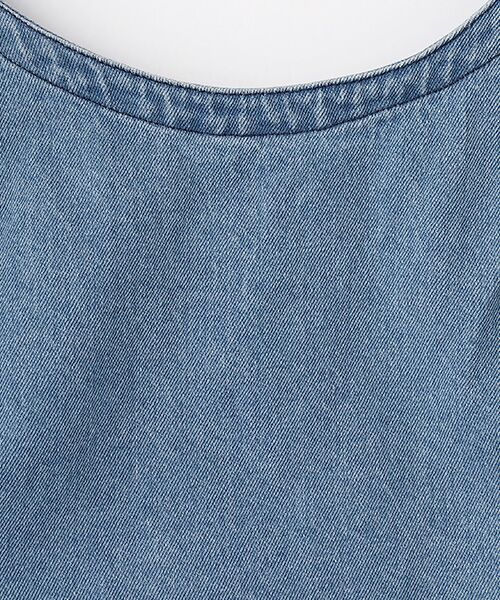 INGEBORG / インゲボルグ シャツ・ブラウス | 10ozデニムノースリーブブラウス | 詳細7