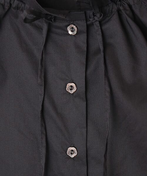 INGEBORG / インゲボルグ シャツ・ブラウス | 【INGEBORG Blanche (インゲボルグ ブランシェ)】タイプライターギャザーブラウス | 詳細1