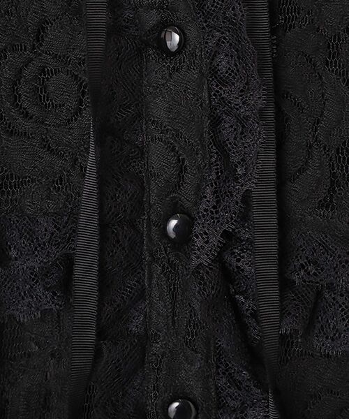 INGEBORG / インゲボルグ シャツ・ブラウス | フラワーレースフード付きブラウス | 詳細5