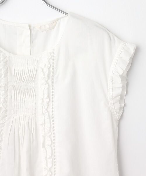 INGEBORG / インゲボルグ シャツ・ブラウス | 【INGEBORG Blanche (インゲボルグ ブランシェ)】フレンチスリーブブラウス | 詳細2