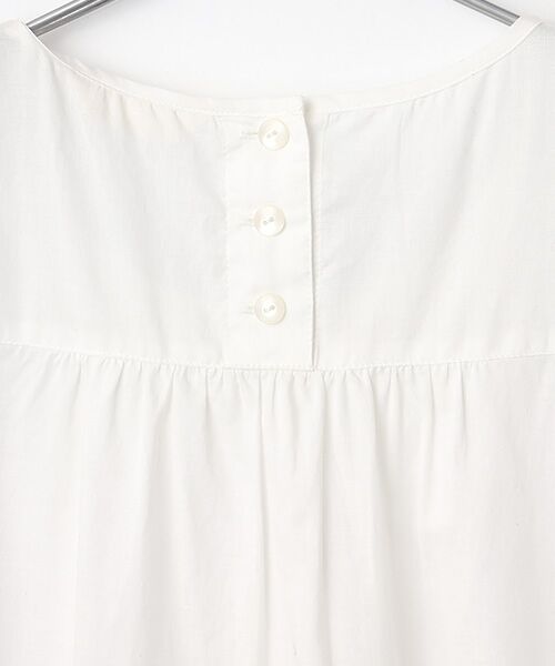 INGEBORG / インゲボルグ シャツ・ブラウス | 【INGEBORG Blanche (インゲボルグ ブランシェ)】フレンチスリーブブラウス | 詳細4