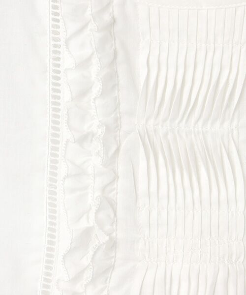 INGEBORG / インゲボルグ シャツ・ブラウス | 【INGEBORG Blanche (インゲボルグ ブランシェ)】フレンチスリーブブラウス | 詳細5