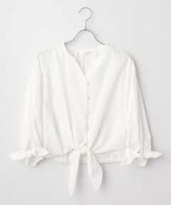 INGEBORG / インゲボルグ シャツ・ブラウス | 【INGEBORG Blanche (インゲボルグ ブランシェ)】コットン刺繍ブラウス