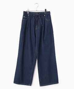 10ozデニムストレートパンツ