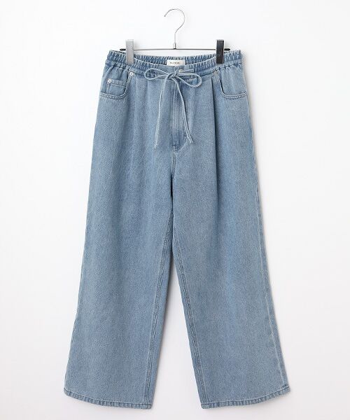 INGEBORG / インゲボルグ デニムパンツ | 10ozデニムストレートパンツ（ブリーチ）