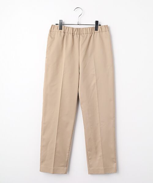 INGEBORG / インゲボルグ その他パンツ | ツイルストレッチクロップドパンツ（ベージュ）