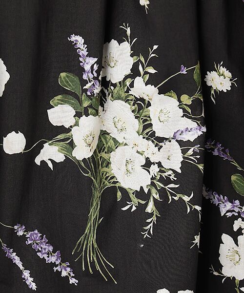 INGEBORG / インゲボルグ ロング・マキシ丈スカート | アネモネpt.タックスカート | 詳細1