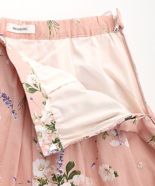 INGEBORG / インゲボルグ ロング・マキシ丈スカート | アネモネpt.タックスカート | 詳細6