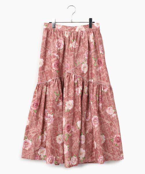 INGEBORG / インゲボルグ ロング・マキシ丈スカート | エトワールローズpt.スカート（ロゼ）