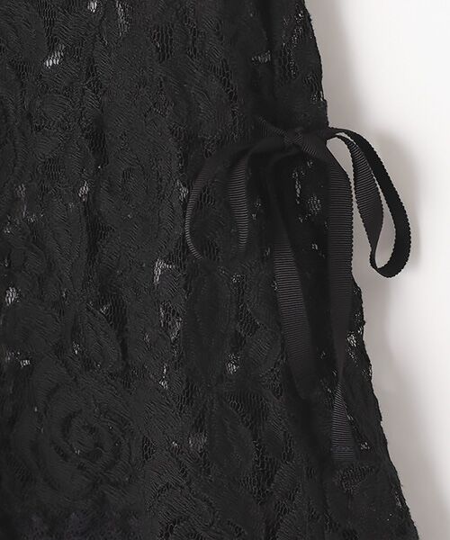 INGEBORG / インゲボルグ ベスト | フラワーレースフレアースリーブベスト | 詳細3