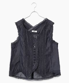 INGEBORG / インゲボルグ ベスト | 4.5ozデニムベスト