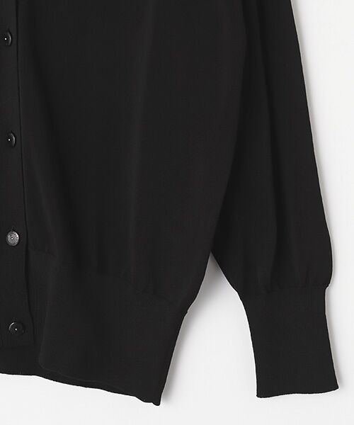 INGEBORG / インゲボルグ カーディガン・ボレロ | フラワーモチーフ付きニットカーディガン | 詳細3