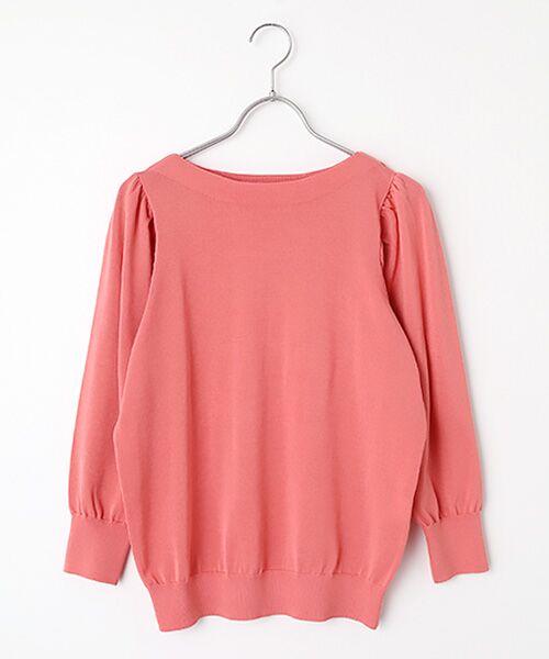 INGEBORG / インゲボルグ カーディガン・ボレロ | パフスリーブニット（ピンク）