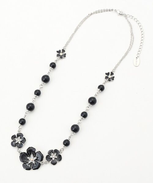 INGEBORG / インゲボルグ ネックレス・ペンダント・チョーカー | アネモネモチーフネックレス（シルバー）