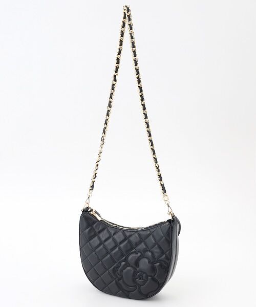 INGEBORG / インゲボルグ ハンドバッグ | カメリア刺繍レザーバッグ | 詳細6