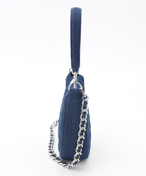 INGEBORG / インゲボルグ ハンドバッグ | カメリア刺繍デニムバッグ | 詳細2