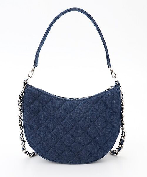 INGEBORG / インゲボルグ ハンドバッグ | カメリア刺繍デニムバッグ | 詳細3