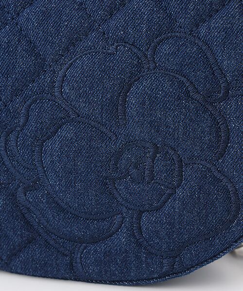 INGEBORG / インゲボルグ ハンドバッグ | カメリア刺繍デニムバッグ | 詳細7