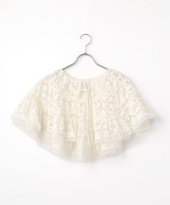 INGEBORG / インゲボルグ マフラー・ショール・スヌード・ストール | フラワーレースフリルストール